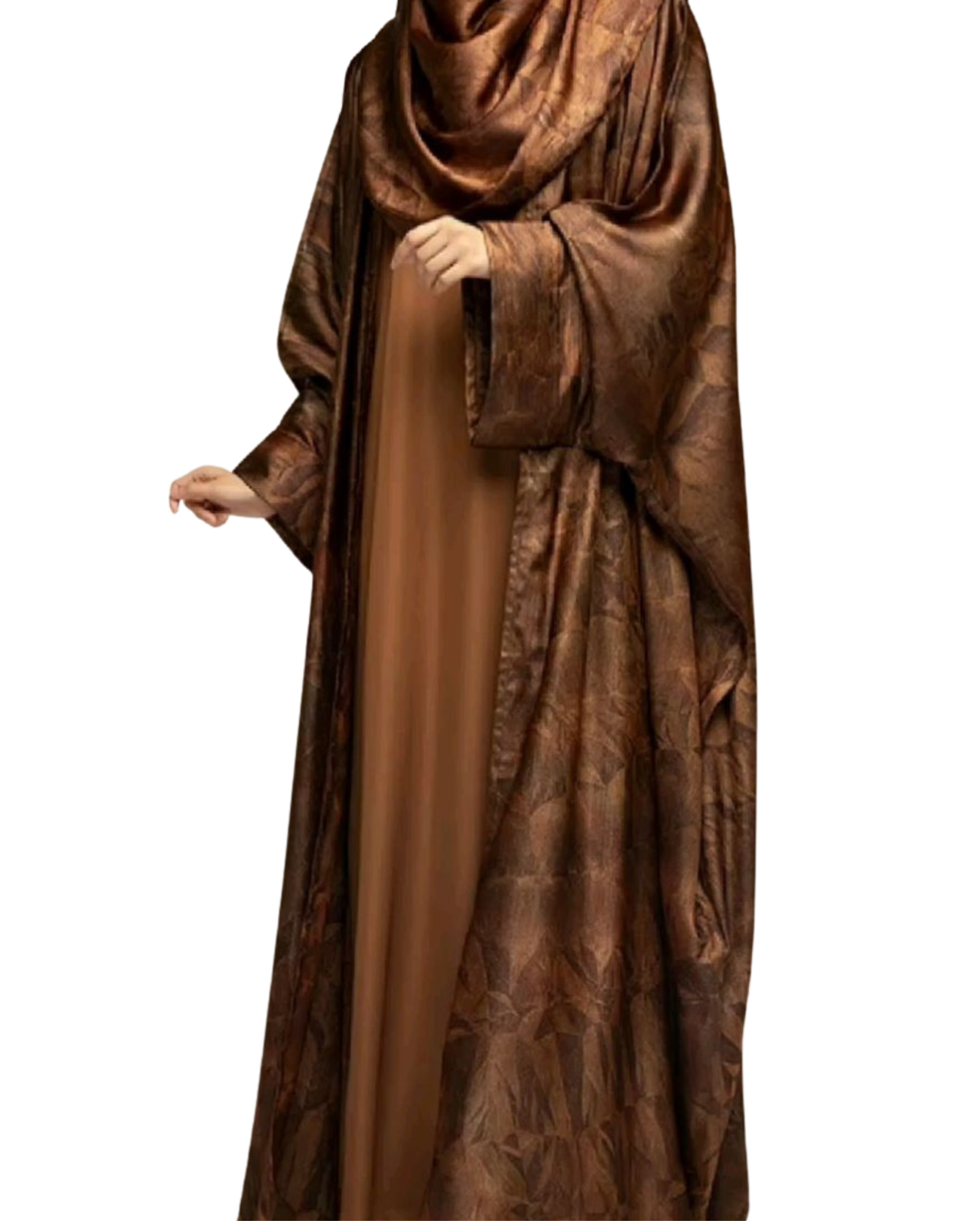 Khimar Long en Mousseline de Soie