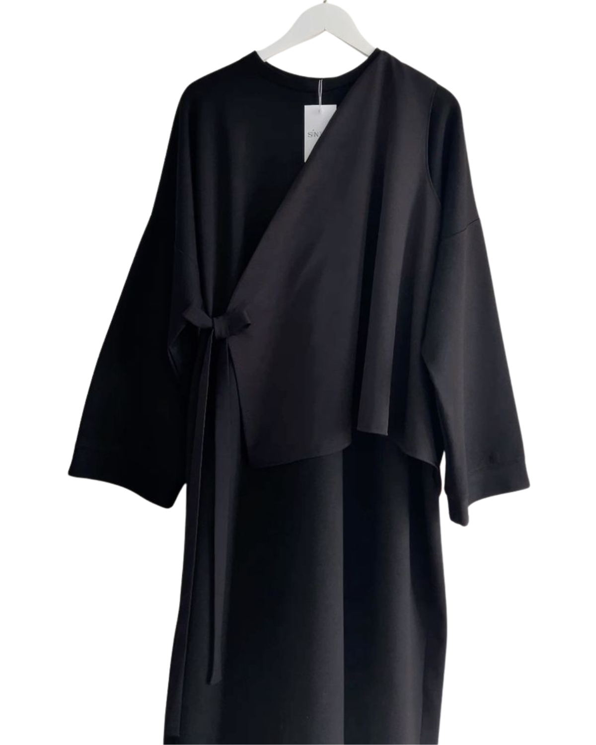 Ensemble Abaya Minimaliste Noir