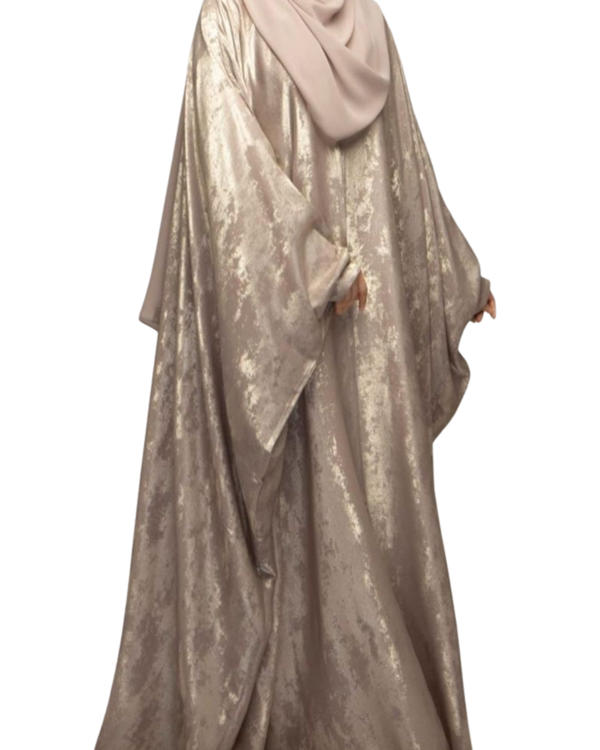 Khimar Long en Mousseline de Soie