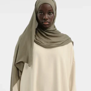 Hijab modal kaki