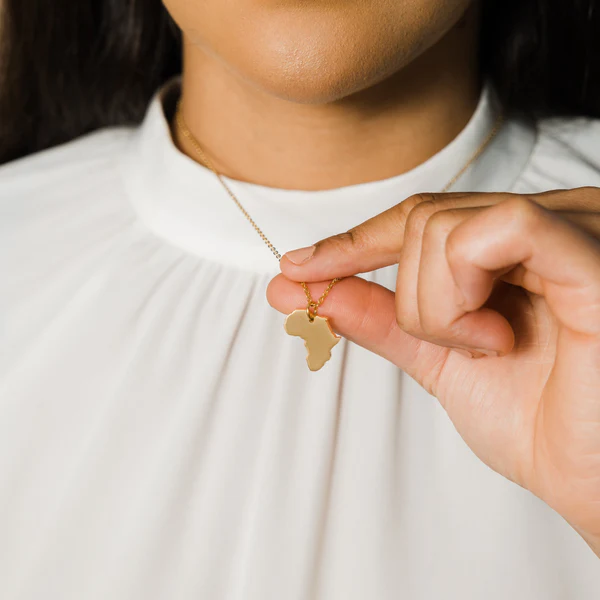 Collier Carte du Pays | Femme