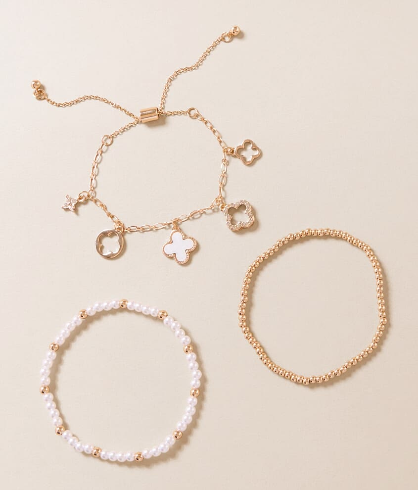 Trio de Bracelets "Douceur Perlée"